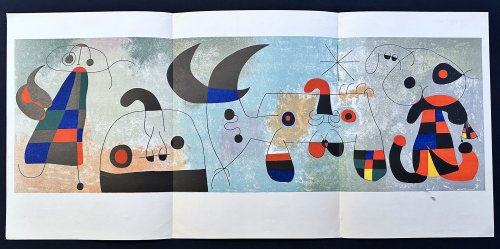 Derrire le Miroir 36-37-38. With lithographs by Braque, Matisse, Miro, Chagall & Others